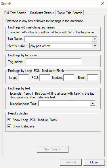 Database search.png